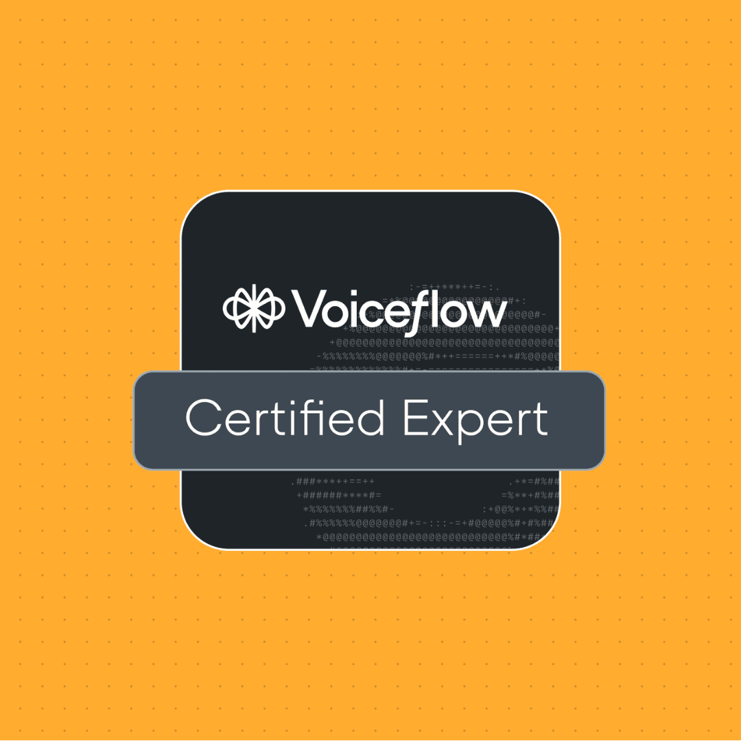 voiceflow certified expert badge